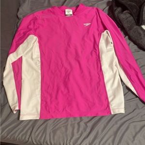 Kids XL Speedo Rashguard Pink